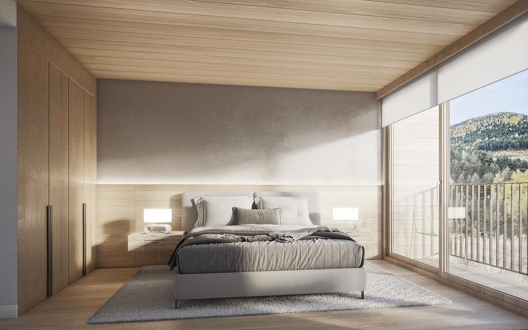 Pal 1550 us oferirà habitacions àmplies, terres radiants, envans realment aïllats i despertar-vos cada matí amb vistes a les muntanyes i una tranquil·litat inigualable. 🌞⛰